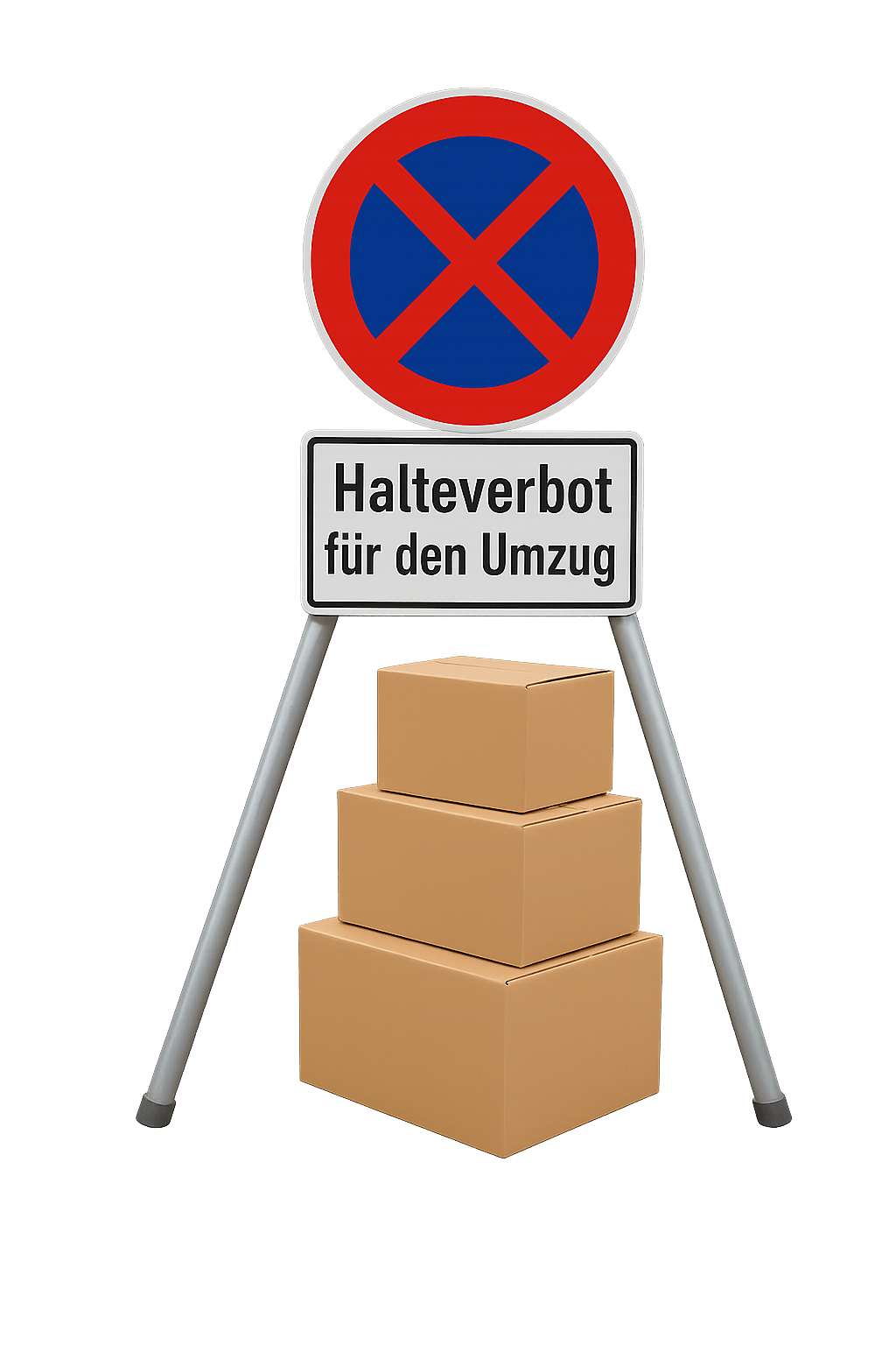 Halteverbotszone beantragen bei JK Umzüge Halteverbotsschilder für Umzug von JK Umzüge